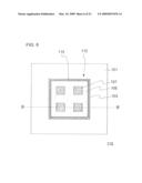 SEMICONDUCTOR DEVICE,HAVING A THROUGH ELECTRODE, SEMICONDUCTOR MODULE EMPLOYING THEREOF AND METHOD FOR MANUFACTURING SEMICONDUCTOR DEVICE HAVING A THROUGH ELECTRODE diagram and image