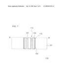 SEMICONDUCTOR DEVICE,HAVING A THROUGH ELECTRODE, SEMICONDUCTOR MODULE EMPLOYING THEREOF AND METHOD FOR MANUFACTURING SEMICONDUCTOR DEVICE HAVING A THROUGH ELECTRODE diagram and image