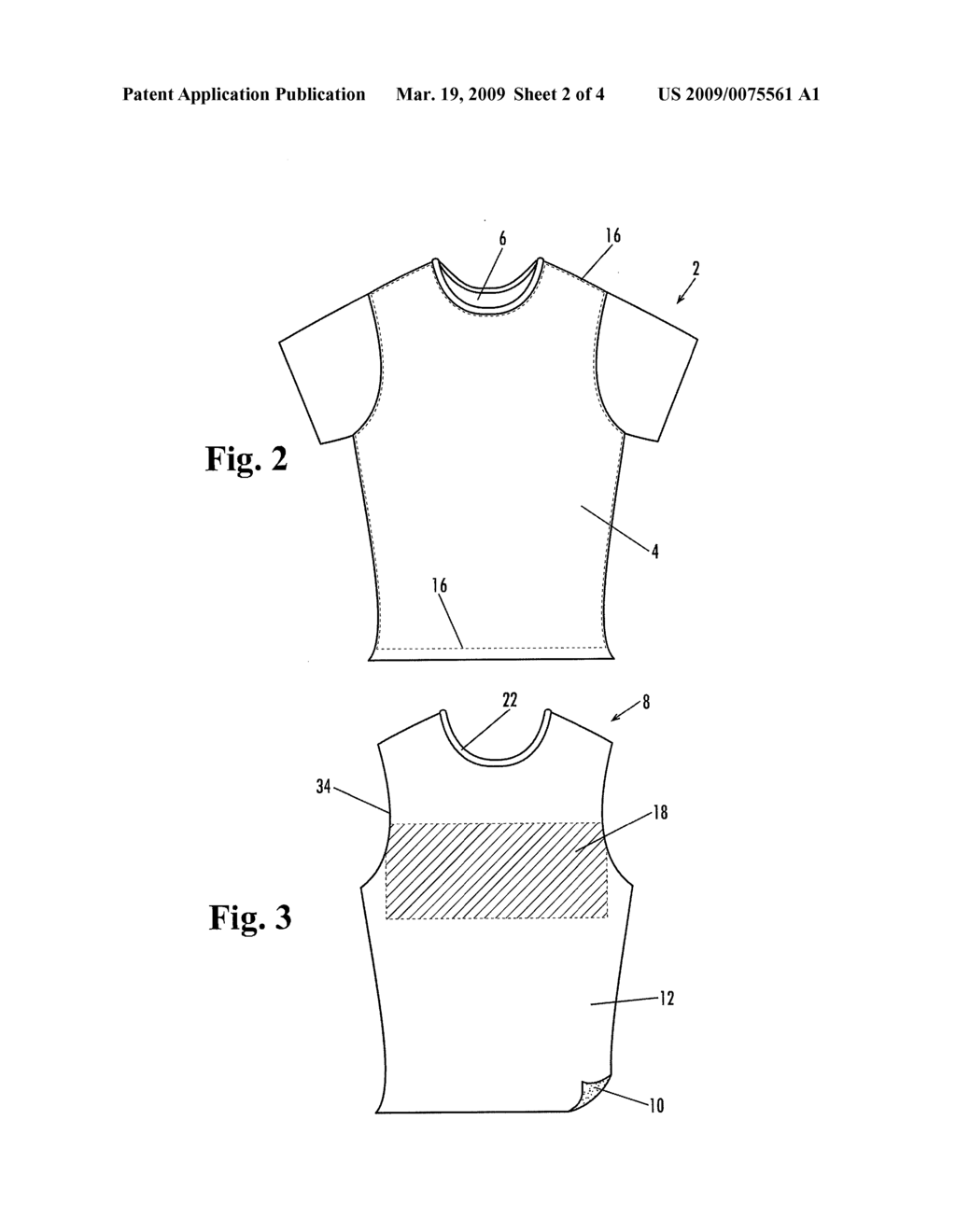 Garment with Shielding Panel - diagram, schematic, and image 03