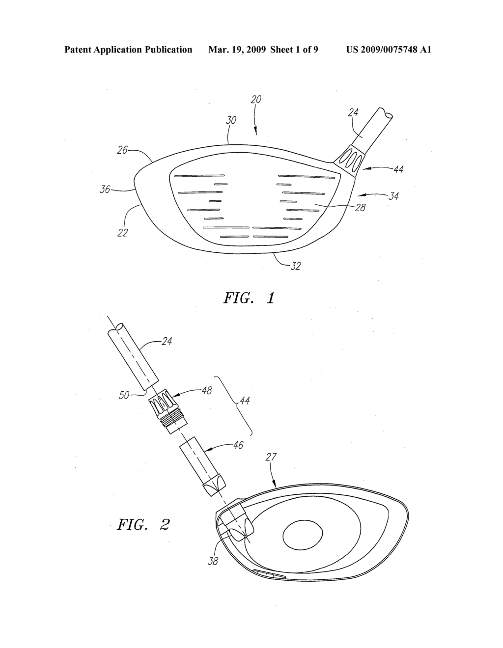 GOLF CLUB WITH REMOVABLE COMPONENTS - diagram, schematic, and image 02