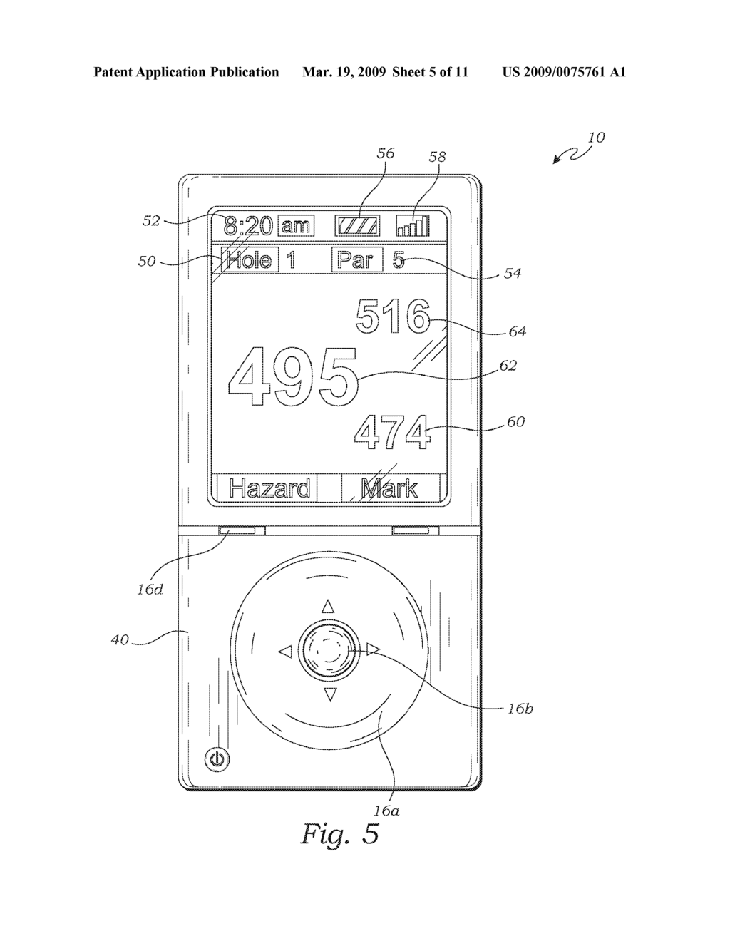 GOLF GPS DEVICE AND SYSTEM - diagram, schematic, and image 06