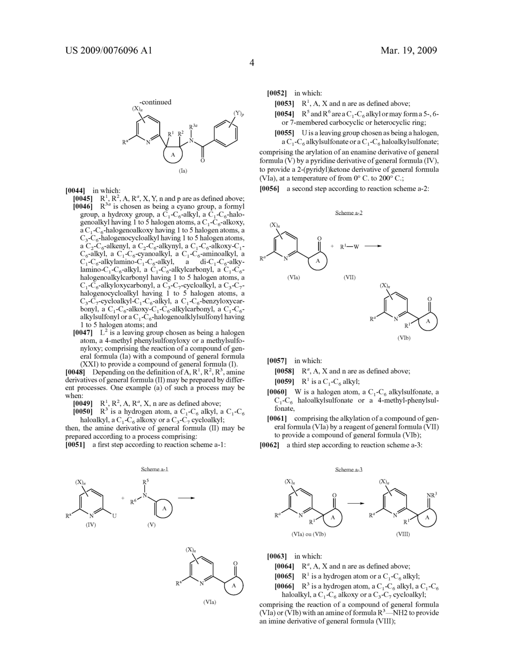 2-Pyridinylcycloalkylbenzamide derivatives and their use as fungicides - diagram, schematic, and image 05