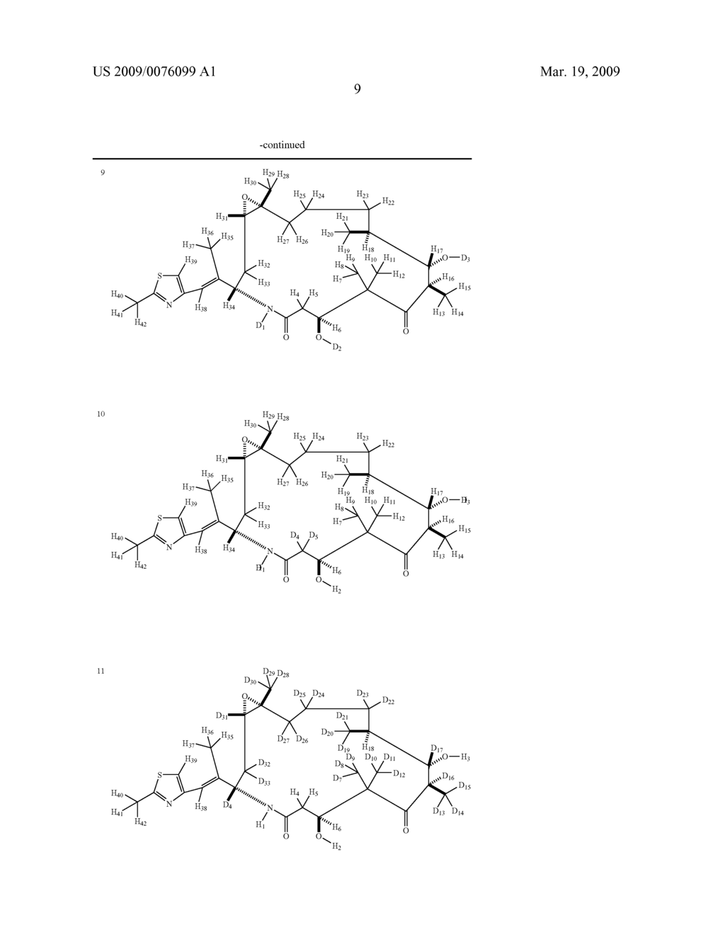 DEUTERIUM-ENRICHED IXABEPILONE - diagram, schematic, and image 10