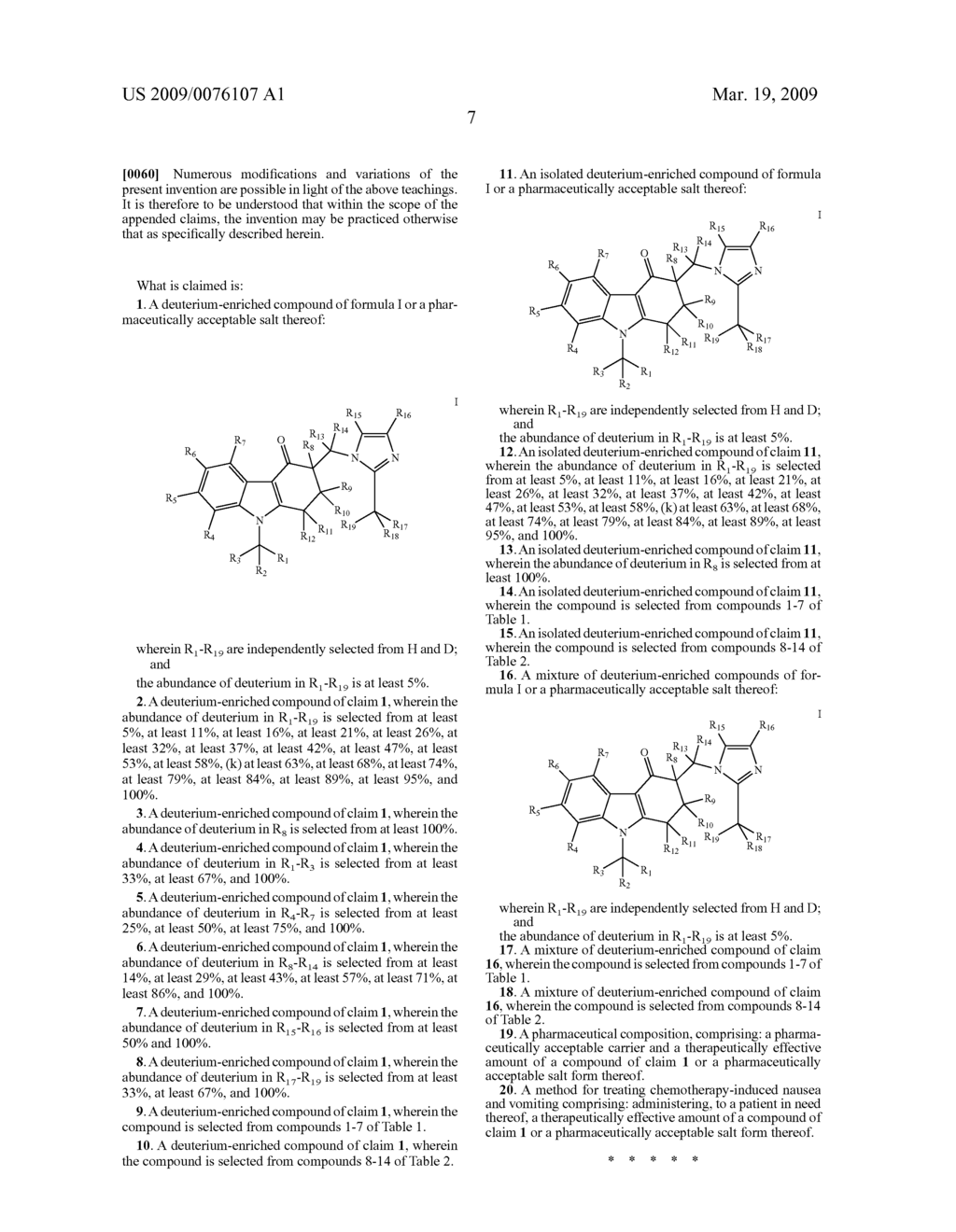 DEUTERIUM-ENRICHED ODANSETRON - diagram, schematic, and image 08