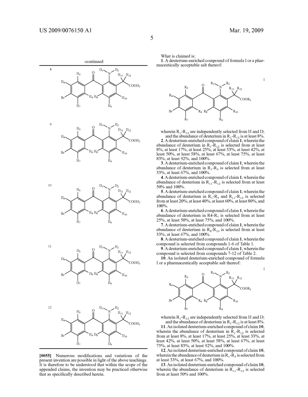 DEUTERIUM-ENRICHED BROMFENAC - diagram, schematic, and image 06