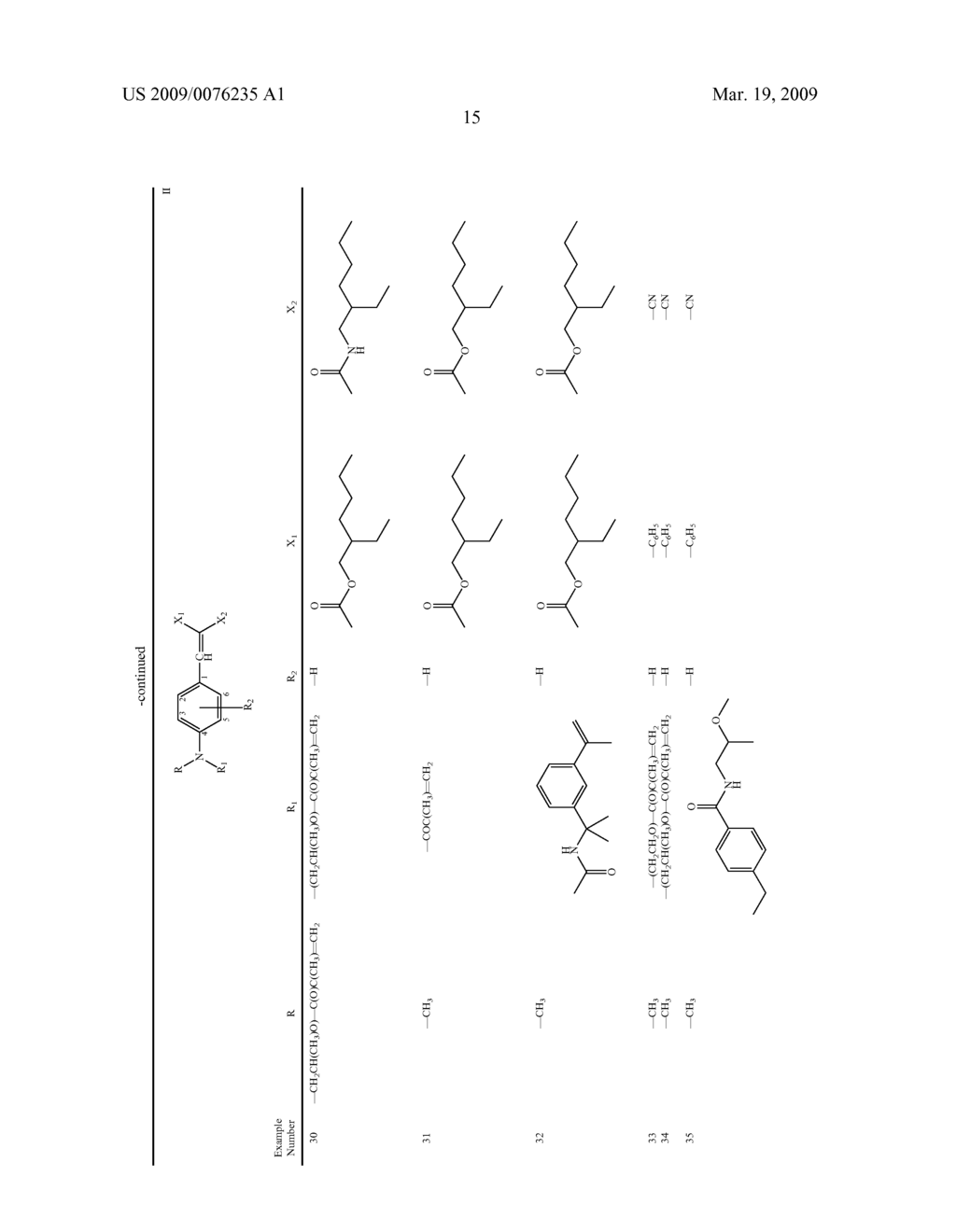 COPOLYMERIZABLE METHINE AND ANTHRAQUINONE COMPOUNDS AND ARTICLES CONTAINING THEM - diagram, schematic, and image 16