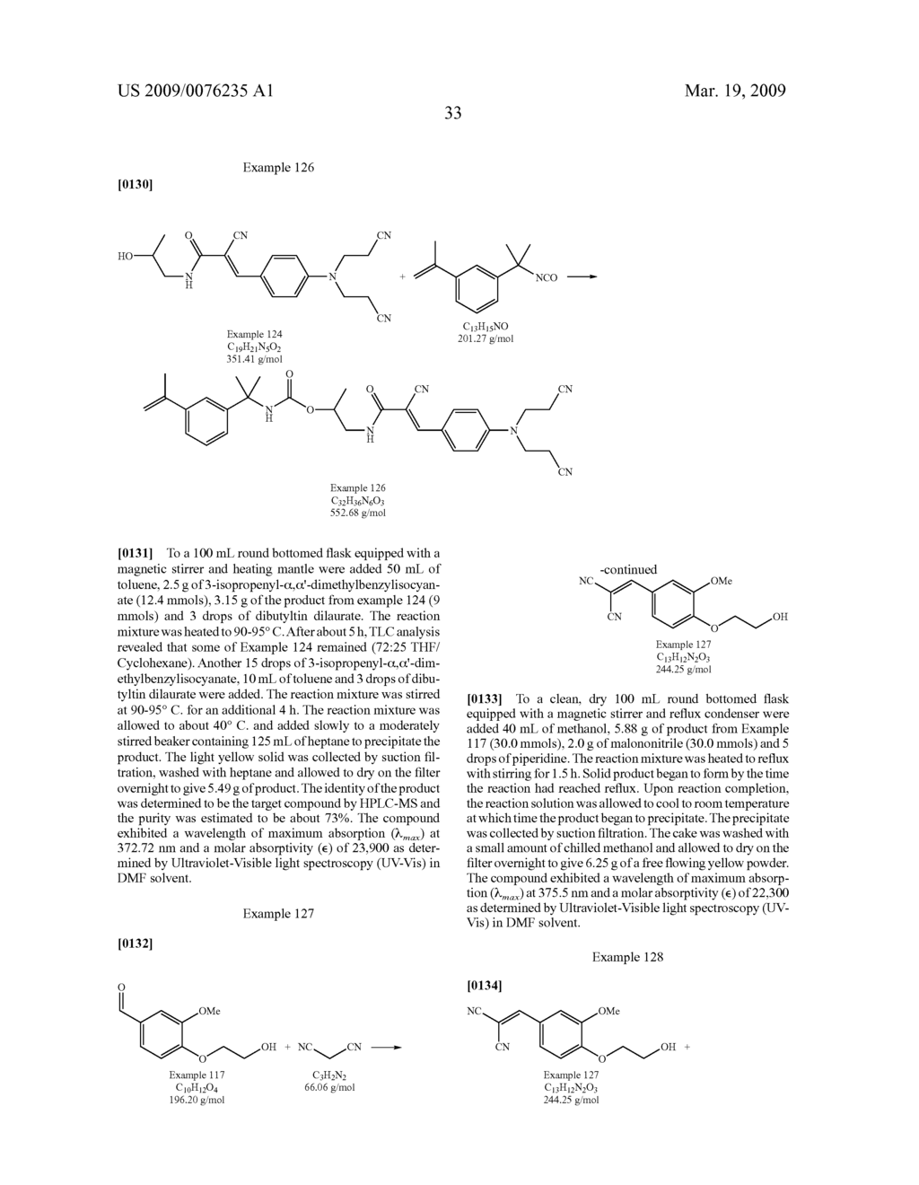COPOLYMERIZABLE METHINE AND ANTHRAQUINONE COMPOUNDS AND ARTICLES CONTAINING THEM - diagram, schematic, and image 34