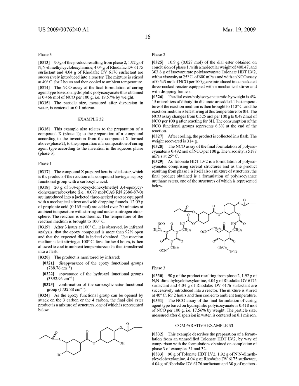 COMPOUNDS HAVING ISOCYANATE FUNCTIONAL GROUP SUBSTITUENTS AND COATING COMPOSITIONS COMPRISED THEREOF - diagram, schematic, and image 17