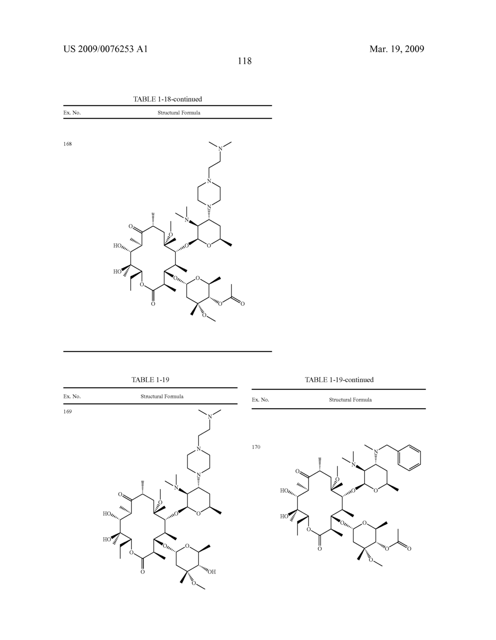 MACROLIDE DERIVATIVES - diagram, schematic, and image 119