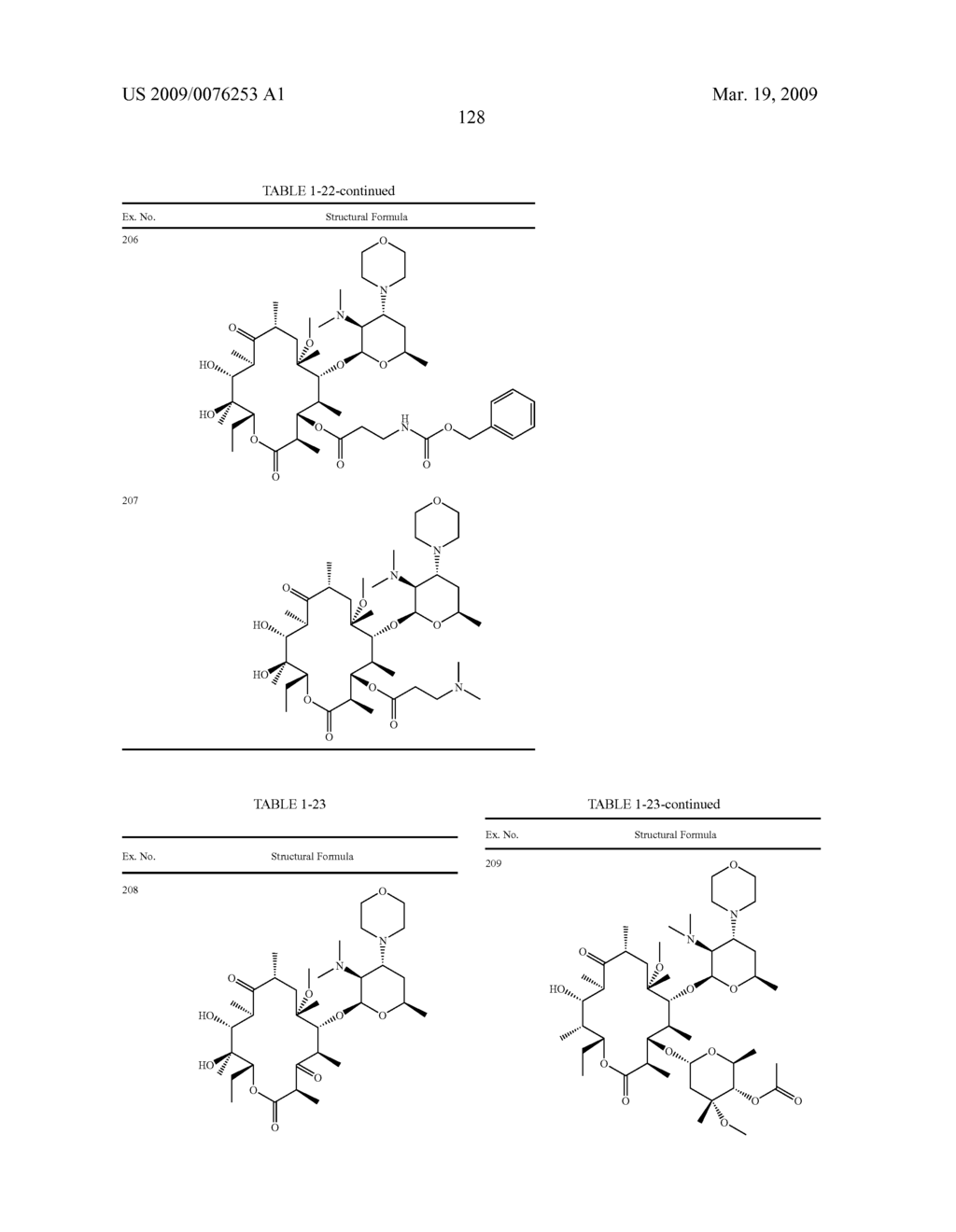 MACROLIDE DERIVATIVES - diagram, schematic, and image 129