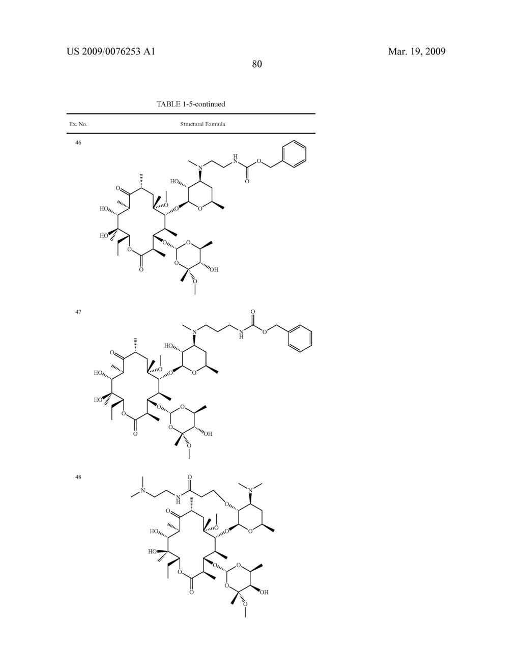 MACROLIDE DERIVATIVES - diagram, schematic, and image 81