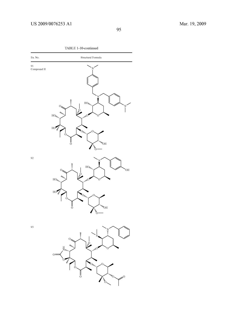 MACROLIDE DERIVATIVES - diagram, schematic, and image 96