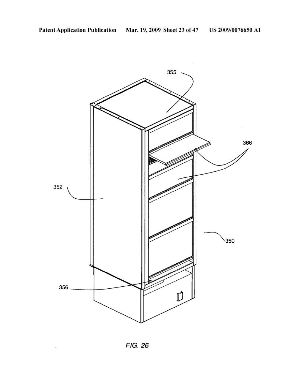 Article storage and retrieval apparatus and vending machine - diagram, schematic, and image 24