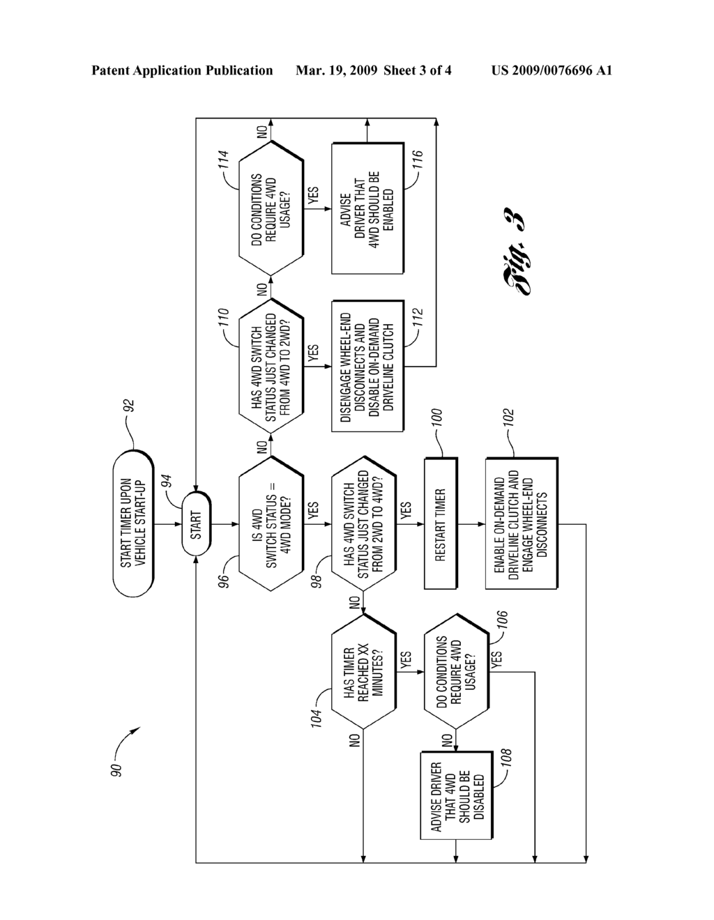 SYSTEM AND METHOD FOR MANAGING A POWERTRAIN IN A VEHICLE - diagram, schematic, and image 04