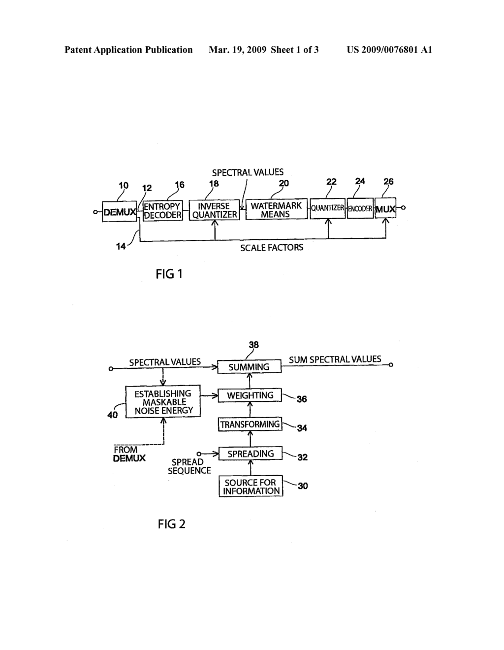 Method and Apparatus for Introducing Information into a Data Stream and Method and Apparatus for Encoding an Audio Signal - diagram, schematic, and image 02