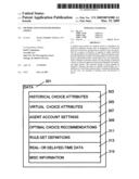 Method and system for optimal choice diagram and image