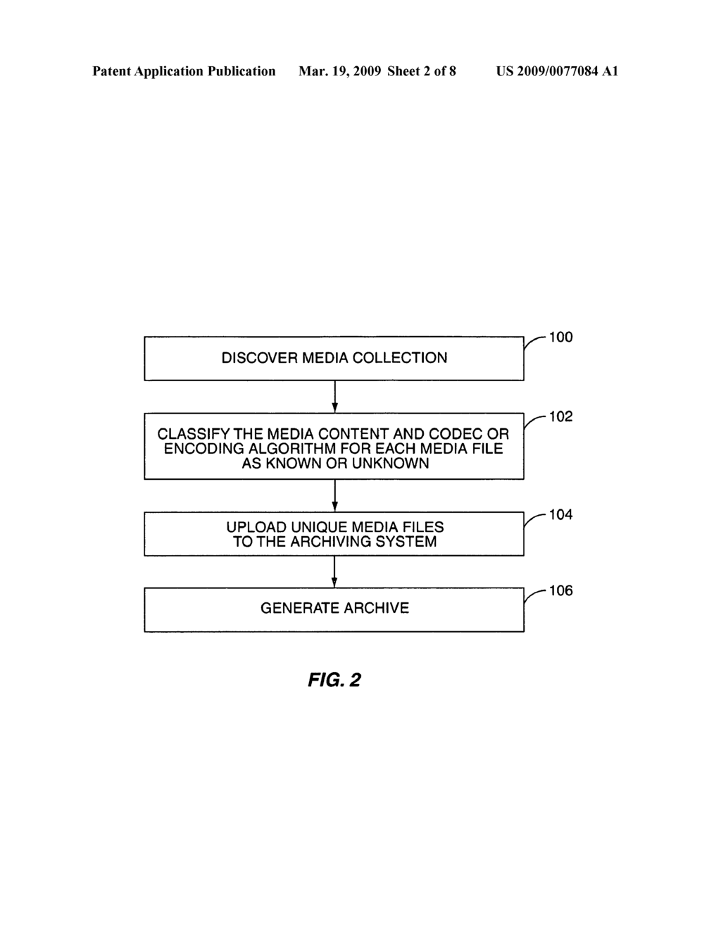 System and method for archiving a media collection - diagram, schematic, and image 03