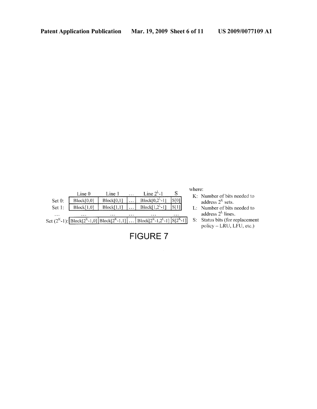 HIGH-SPEED DATA COMPRESSION BASED ON SET ASSOCIATIVE CACHE MAPPING TECHNIQUES - diagram, schematic, and image 07