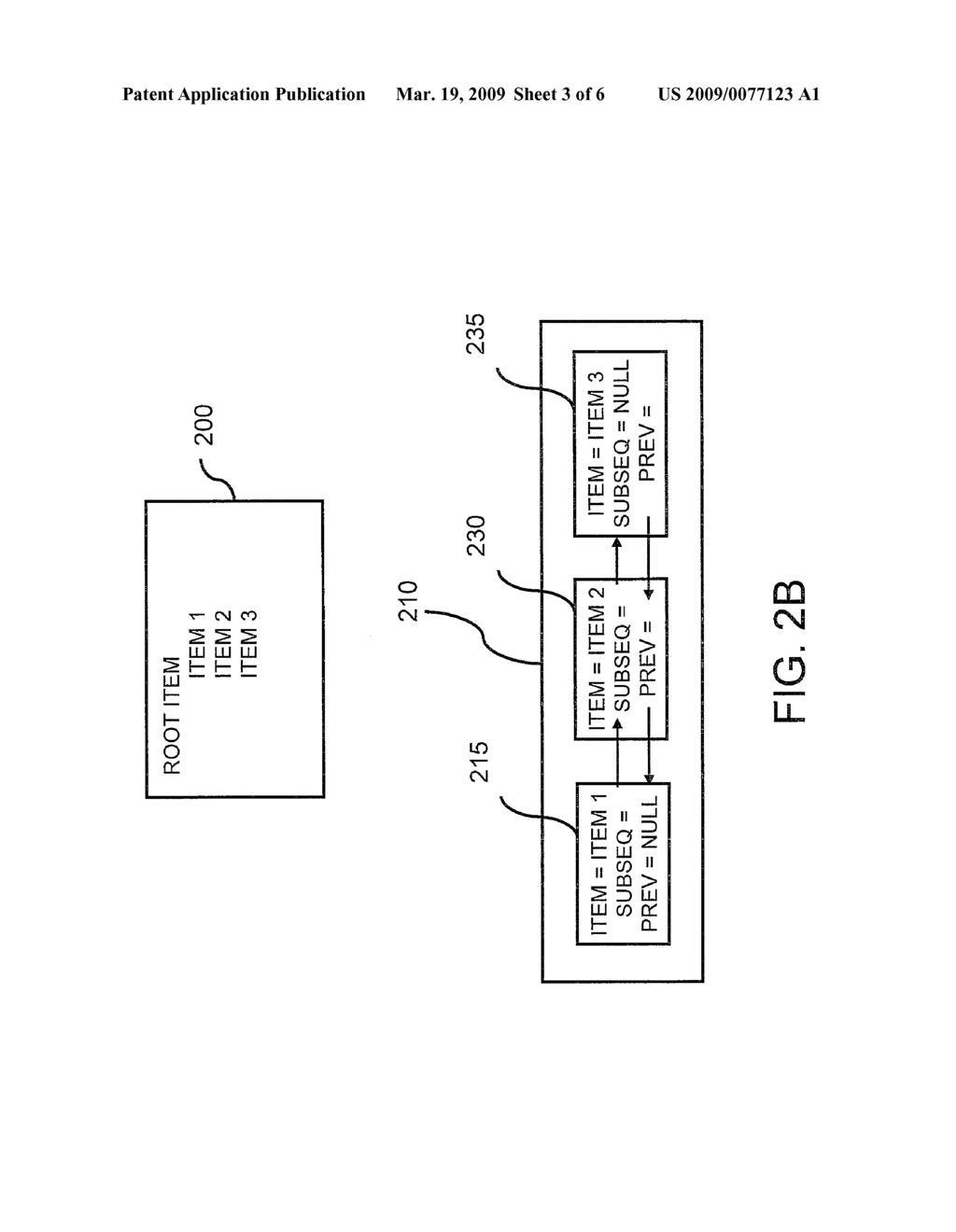 METHOD FOR MANAGING KEYBOARD NAVIGATION WITHIN A TREE CONTROL STRUCTURE USER INTERFACE COMPONENT VIA A LINKED LIST - diagram, schematic, and image 04