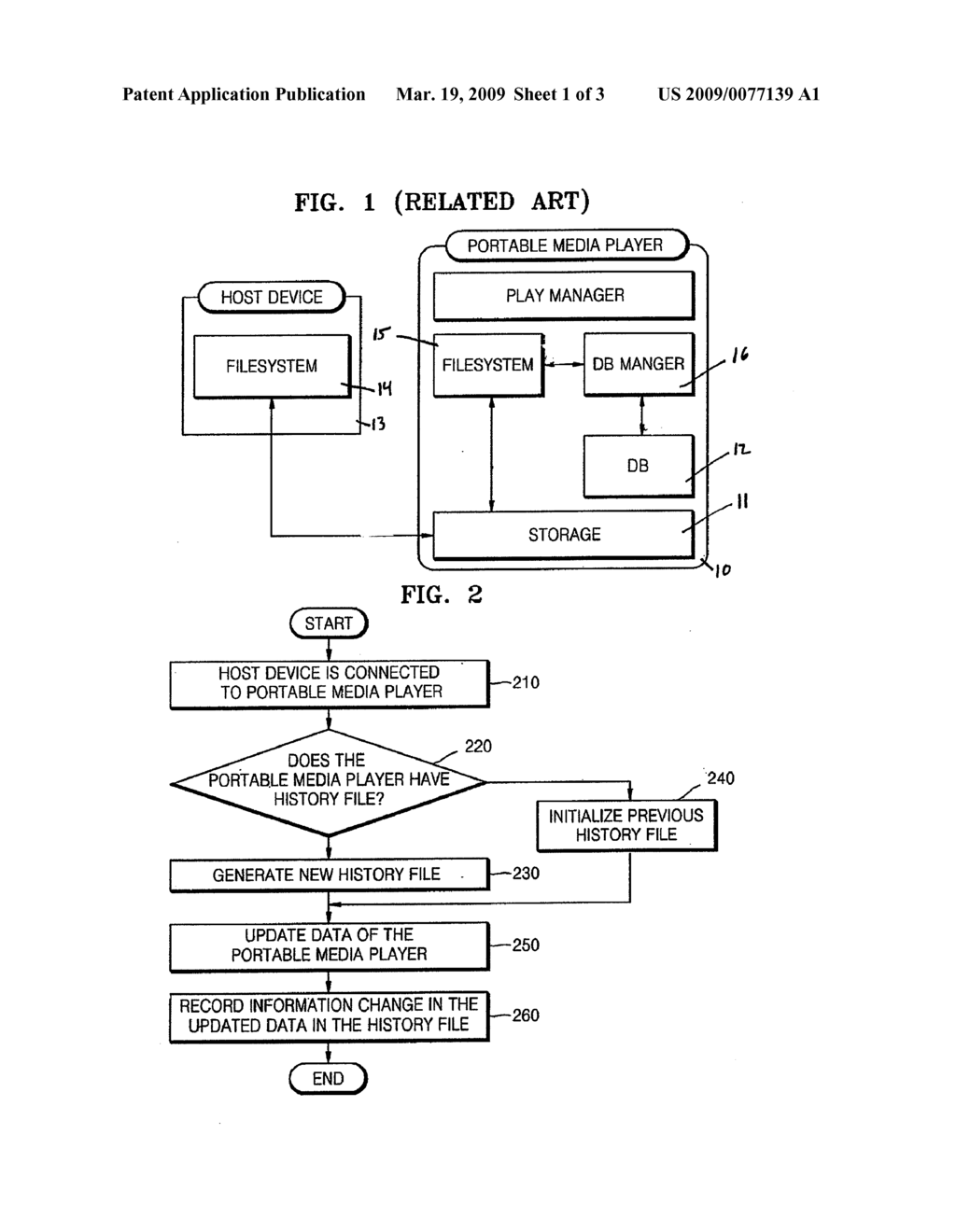 Method and Apparatus for Updating Data of Portable Media Player - diagram, schematic, and image 02