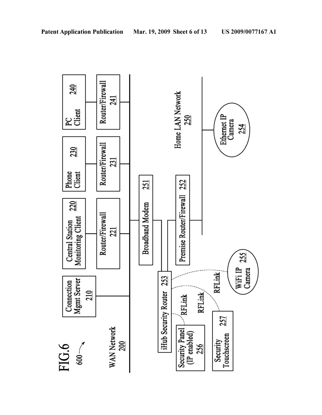 Forming A Security Network Including Integrated Security System Components - diagram, schematic, and image 07