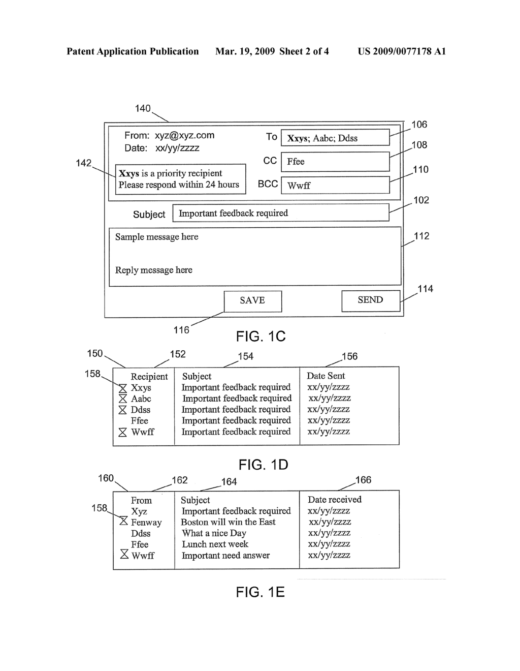 METHOD AND SYSTEM FOR SEQUENCING OF ELECTRONIC MAIL TO DERIVE A SPECIFIED RESPONSE TRAJECTORY - diagram, schematic, and image 03