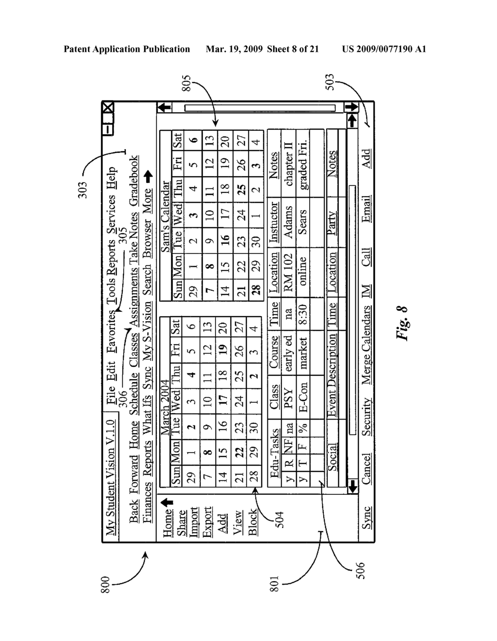 Method and System for Providing Access to Electronic Learning and Social Interaction with in a Single Application - diagram, schematic, and image 09