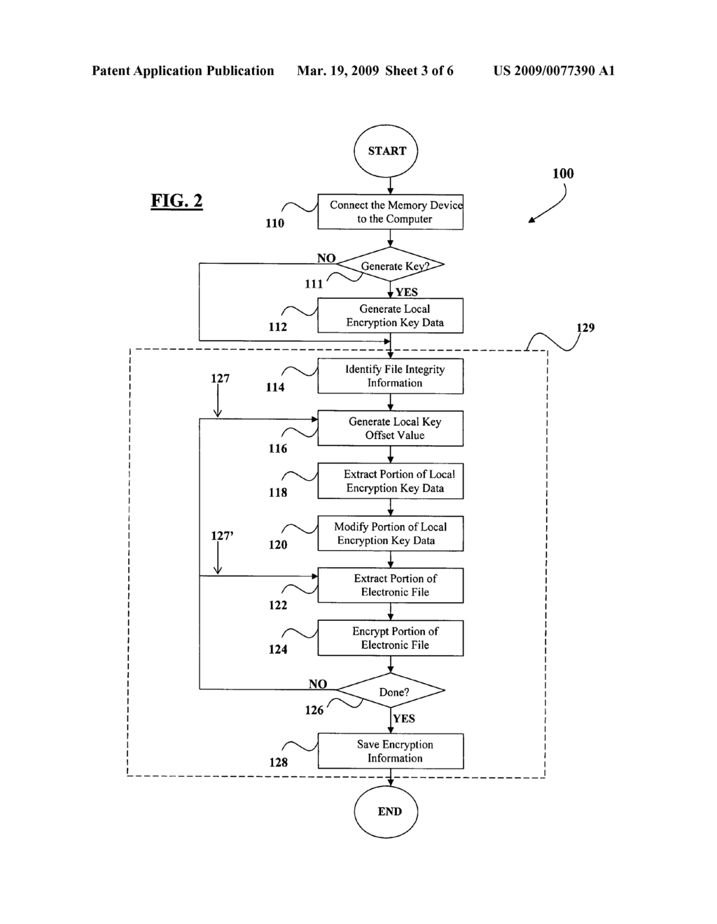 Electronic file protection system having one or more removable memory devices - diagram, schematic, and image 04