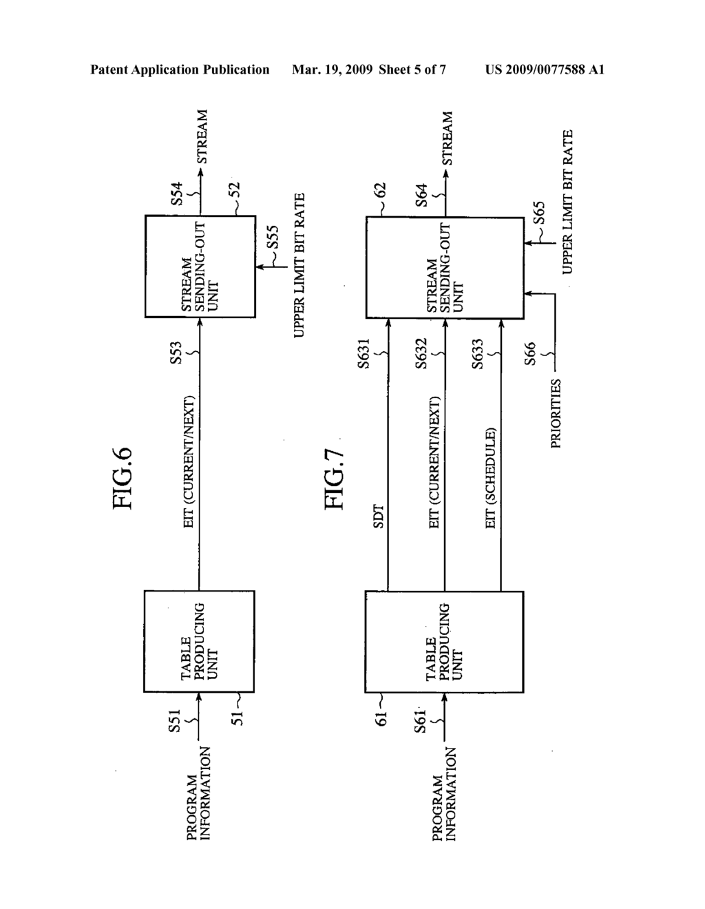 DEVICE FOR SENDING-OUT DATA IN WHICH ASSOCIATED DATA IS MULTIPLEXED WITH MAIN DATA - diagram, schematic, and image 06