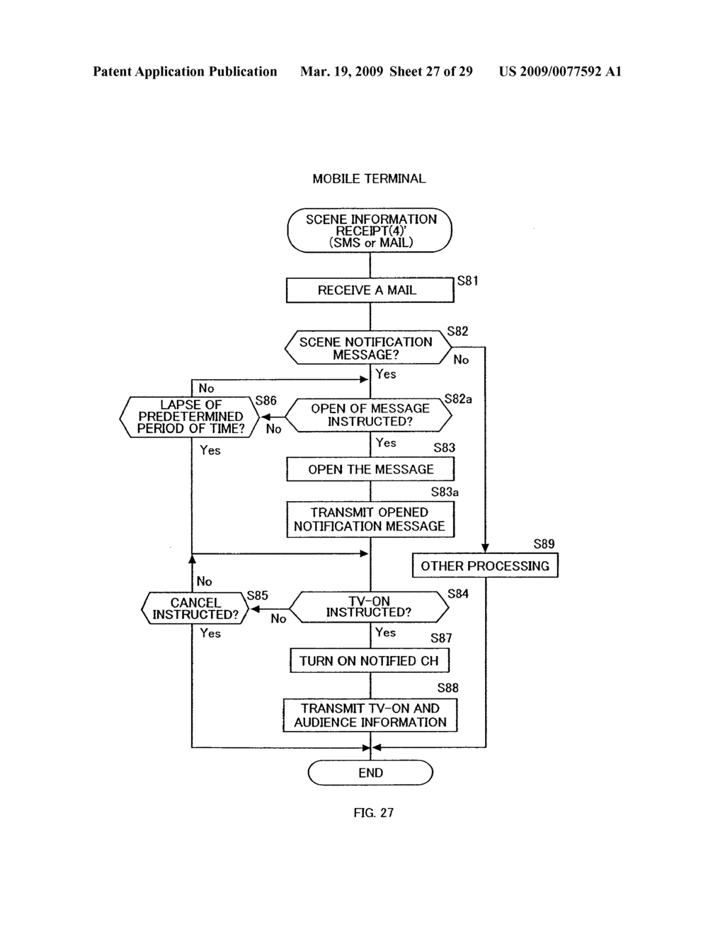 BROADCAST PROGRAM SCENE NOTIFICATION SYSTEM - diagram, schematic, and image 28