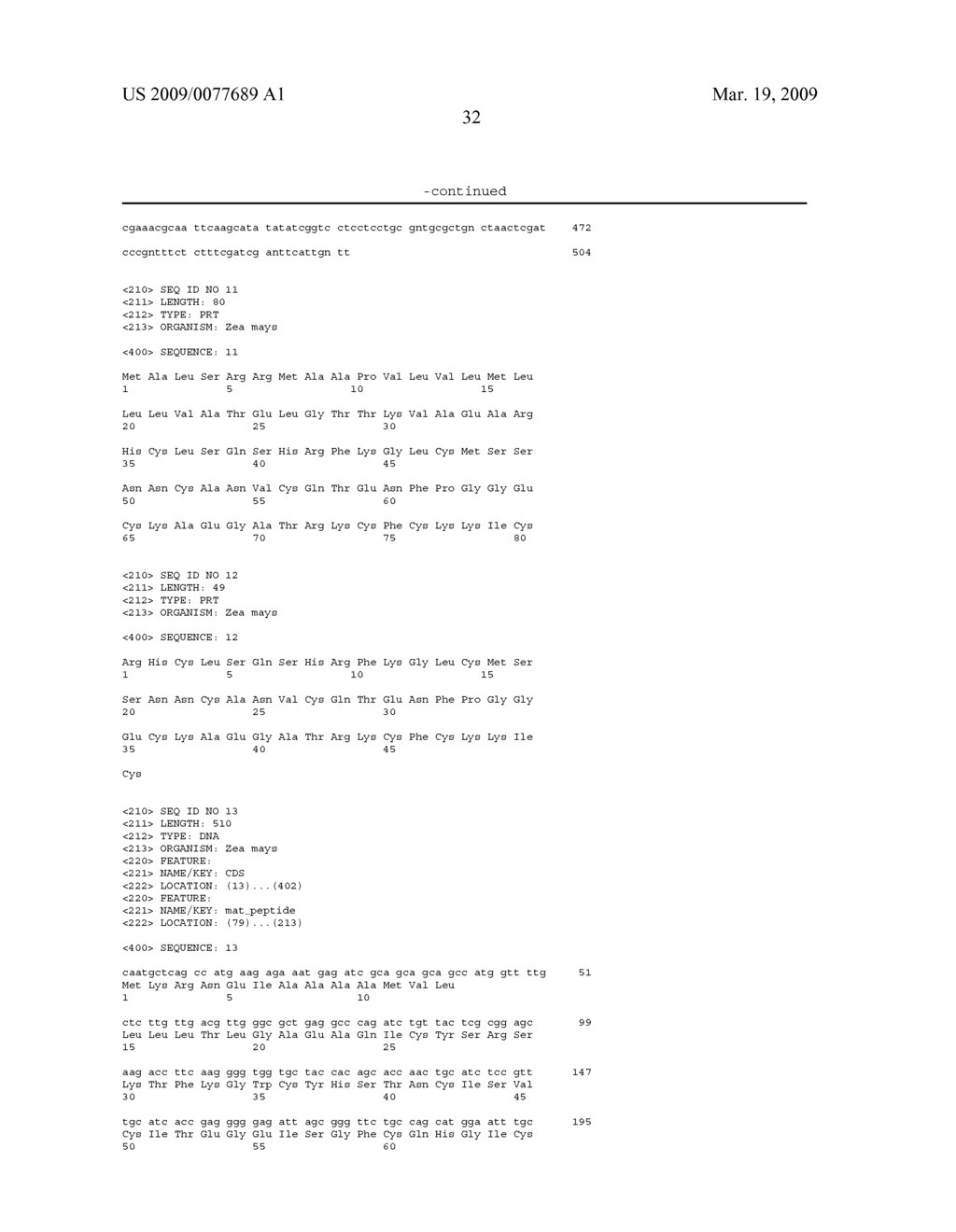 DEFENSIN POLYNUCLEOTIDES AND METHODS OF USE - diagram, schematic, and image 34