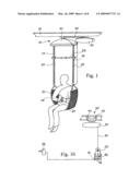 RAIL-MOUNTED PATIENT OR PERSON LIFT diagram and image