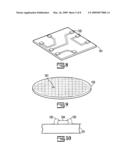 METHOD OF ATTACHING AN ELECTRONIC DEVICE TO AN MLCC HAVING A CURVED SURFACE diagram and image