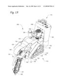 WALK-BEHIND TRENCHING MACHINE diagram and image