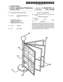 Lighted picture frame stand diagram and image