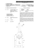 Bobber and sinker for fishing diagram and image