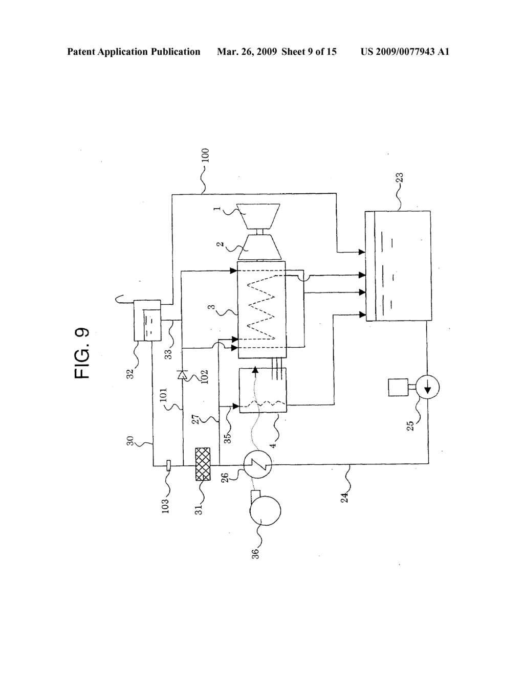 Gas turbine power plant - diagram, schematic, and image 10