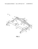 SUSPENDED COASTER RAIL APPARATUS AND METHOD diagram and image