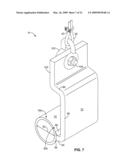 SUSPENDED COASTER RAIL APPARATUS AND METHOD diagram and image