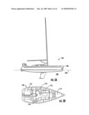 Fluid displacement body for emergency floatation of marine craft diagram and image