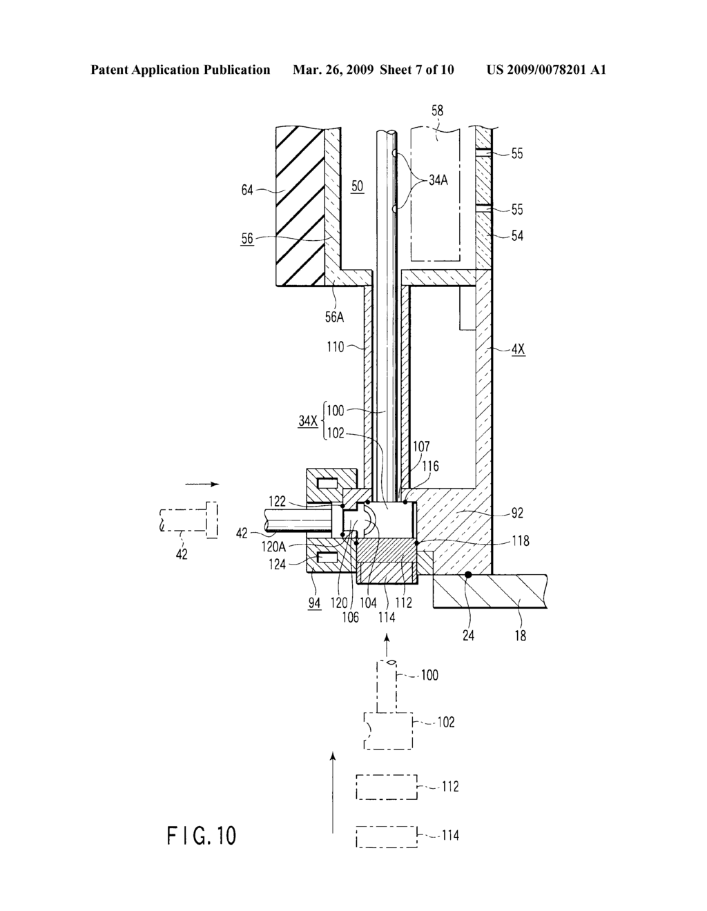 VERTICAL PLASMA PROCESSING APPARATUS FOR SEMICONDUCTOR PROCESS - diagram, schematic, and image 08