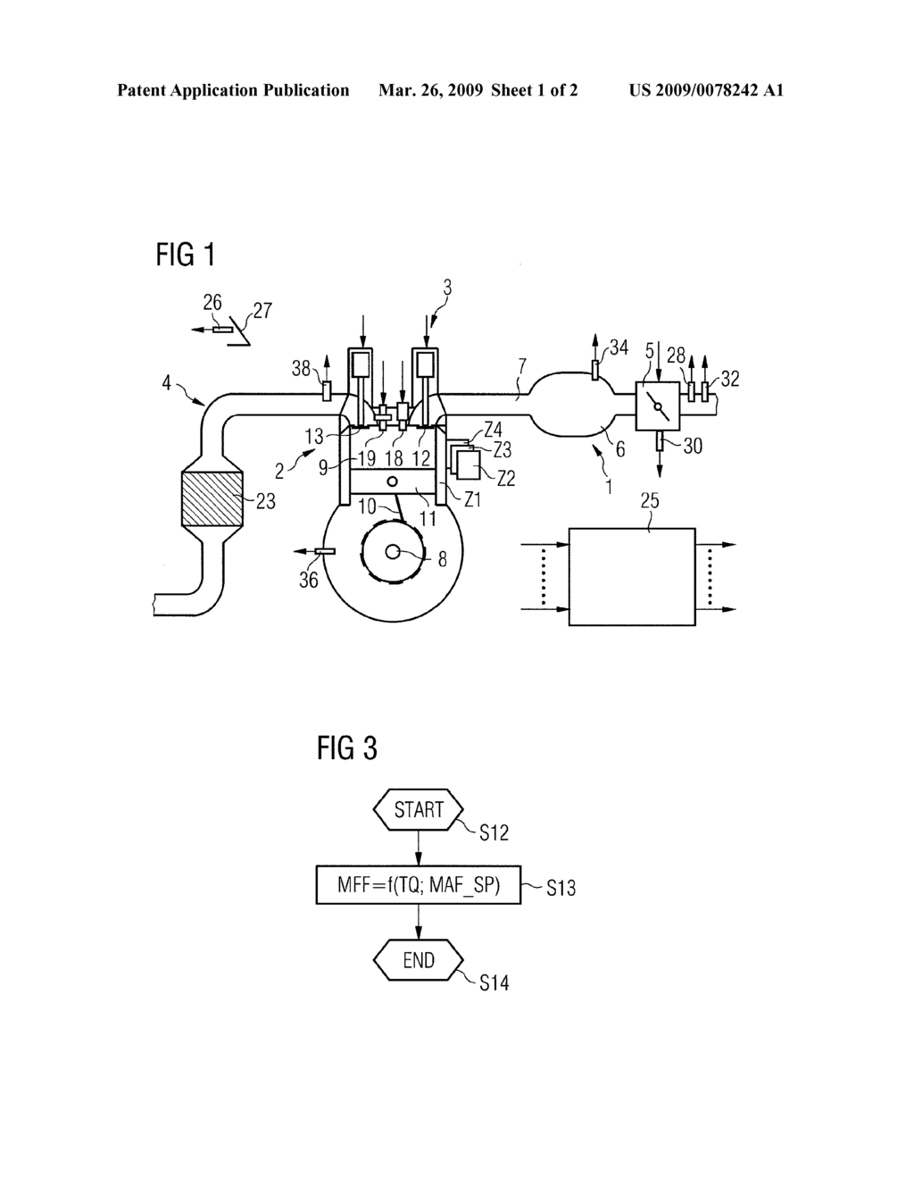 METHOD AND DEVICE FOR OPERATING AN INTERNAL COMBUSTION ENGINE - diagram, schematic, and image 02