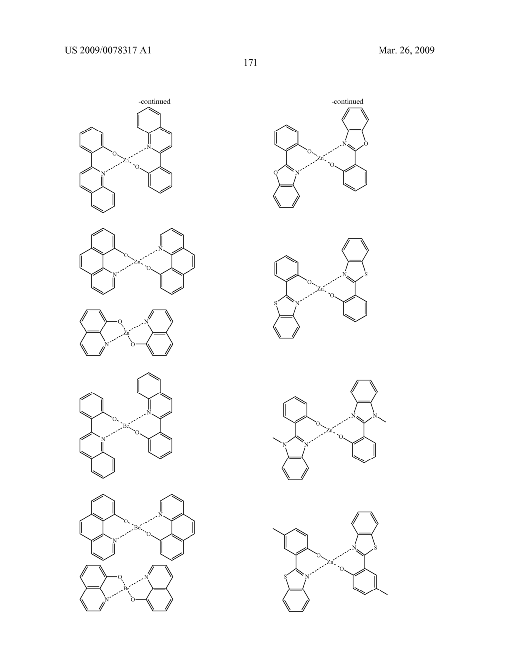 Organometalic compounds for electroluminescence and organic electroluminescent device using the same - diagram, schematic, and image 173