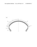 PNEUMATIC RADIAL TIRE FOR MOTORCYCLE diagram and image