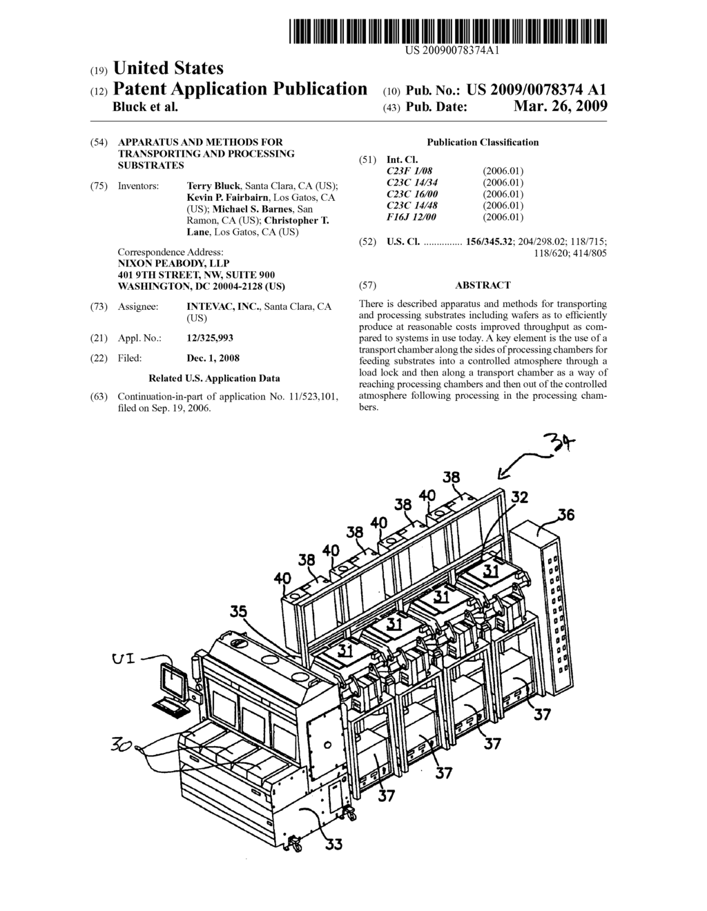 APPARATUS AND METHODS FOR TRANSPORTING AND PROCESSING SUBSTRATES - diagram, schematic, and image 01