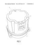 ELECTRICAL JUNCTION BOX COVER SYSTEM FOR USE NEAR WATER diagram and image