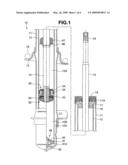 Damping force adjusting structure of hydraulic shock absorber diagram and image