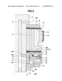 Damping force adjusting structure of hydraulic shock absorber diagram and image