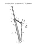 Braced telescoping support strut and system diagram and image