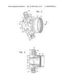 MULTI-POSITION PUSHBUTTON WITH INTEGRAL LED AND ACTUATOR diagram and image